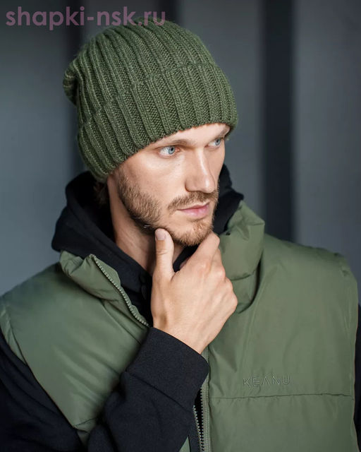 F 492 Шапка мужская флис (57-59)