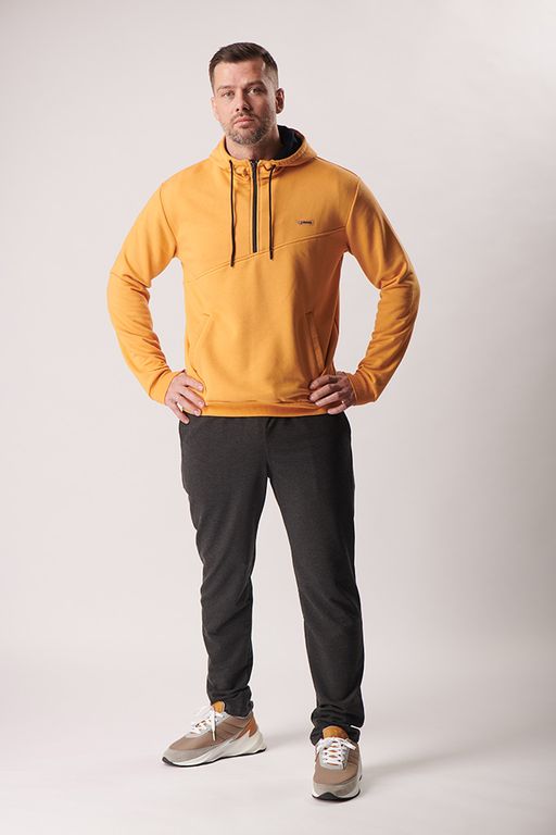 Спортивные брюки М-1243: Антрацит / Песок - Relay фото 2