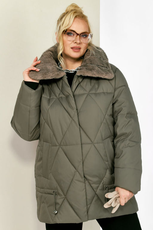 Куртка SHETTI 2207 светло-оливковый