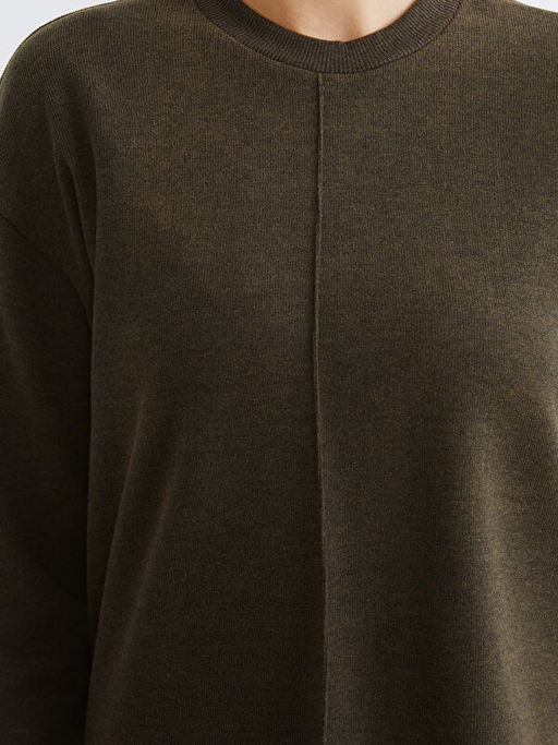 Bisiklet Yaka Kad?n ?nce Kazak