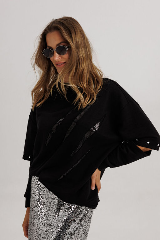 Костюм Lars Style 1147 черный, серо-серебряный