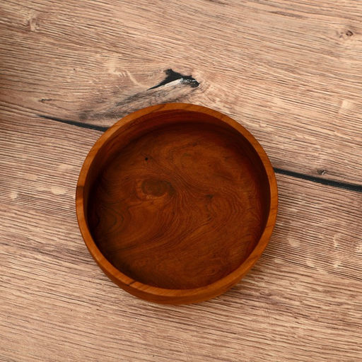 Миска 15х15х6 см, тиковое дерево - Simaland фото 3