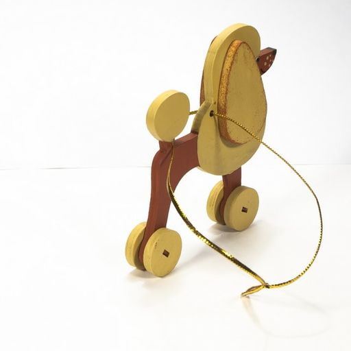 Елочная игрушка - Пудель пшеничный 290-3 - Idh фото 3