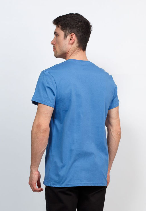 Футболка мужская короткий рукав GREG TS521 (джинс)  фото 6