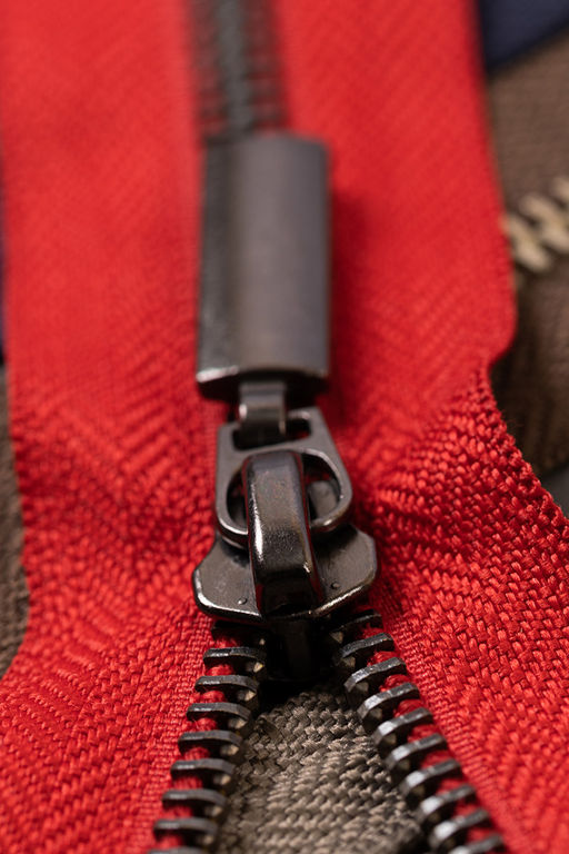 Молния Металл оксид (черный никель) GM-751 однозамковая 45 см Тип 5 10 шт разъёмная Gamma