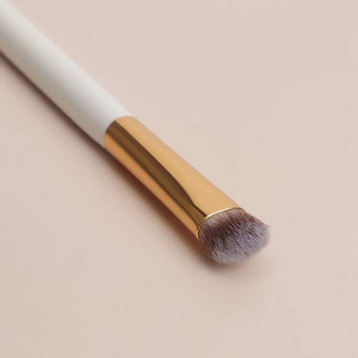 Кисть для макияжа White, 17,5 (+/- 1) см, цвет белый - Queen fair фото 4