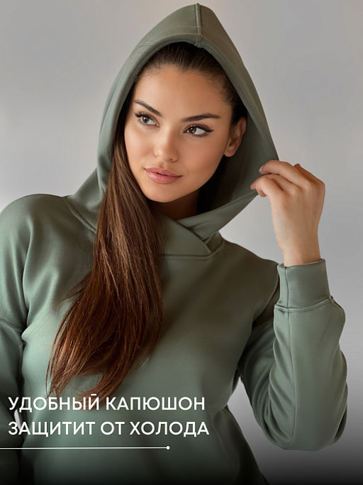 Костюм Шарлот (мех)_396/оливковый - Ihomelux фото 7