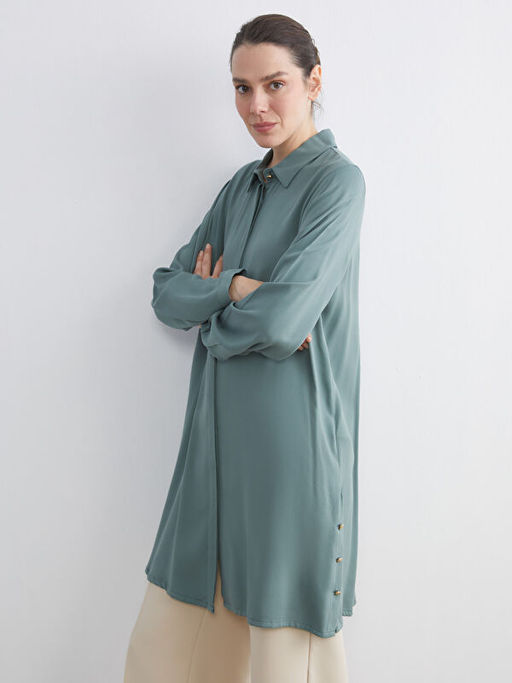 Regular Fit Kad?n G?mlek Tunik