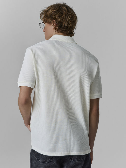 Поло мужское прямое бежевое - Mark formelle фото 3