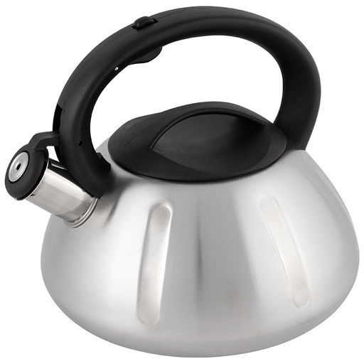 Чайник со свистком 3,0 л нжс, мат. цельномет. арт. MAL-066, 910086