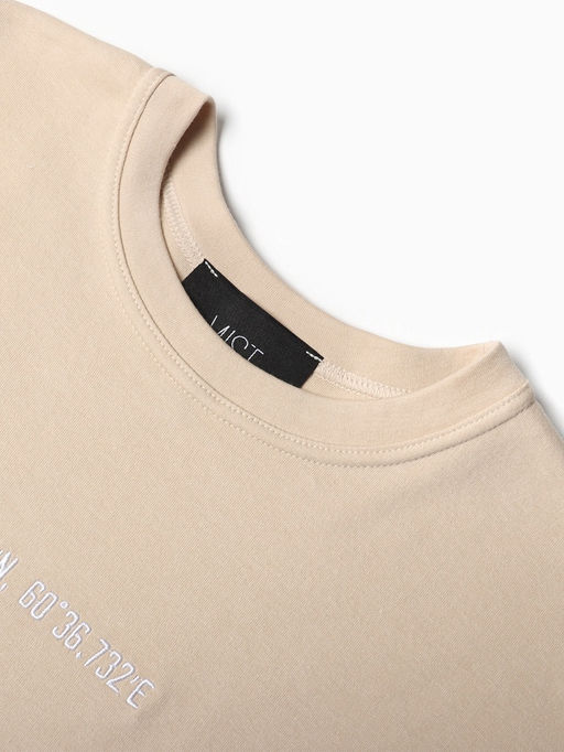 Футболка женская MIST Coordinates, размер 46-48 (L-XL), бежевая