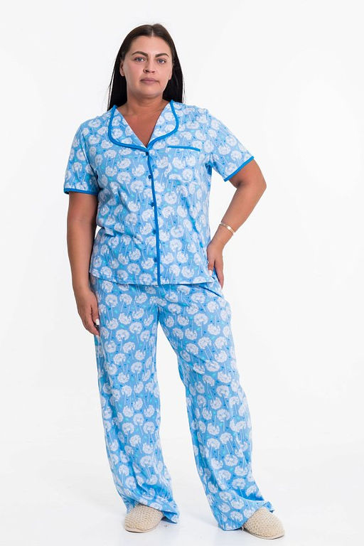 Пижама М325094а голубой
