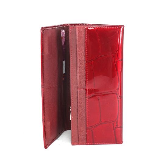 Кошелек женский натуральная кожа Henghuang-BE 501-1, 7отд, 9карм, красный SALE 245342