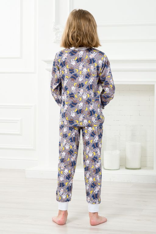 Пижама детская из джемпера и брюк из кулирки Мишки - Амадэль фото 8