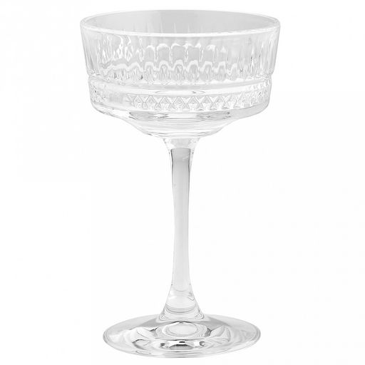 Бокал (креманка) стеклянный Сияние 250мл, д9,9см, h16,4см, основание д8см, набор 4шт, в коробке, Делисога (Delisoga) (Китай)