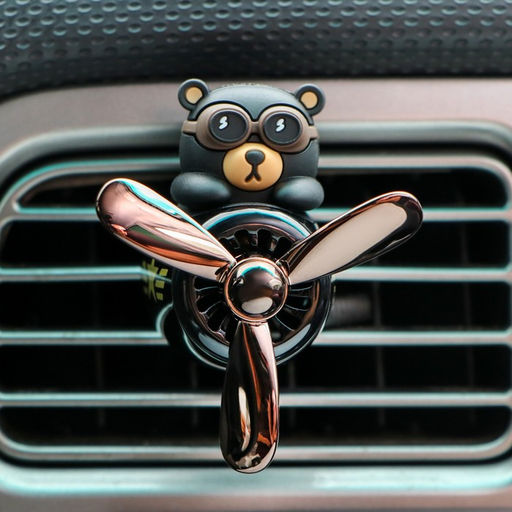 Набор ароматизаторов автомобильных в дефлектор «Мишка пилот» 5 ароматов