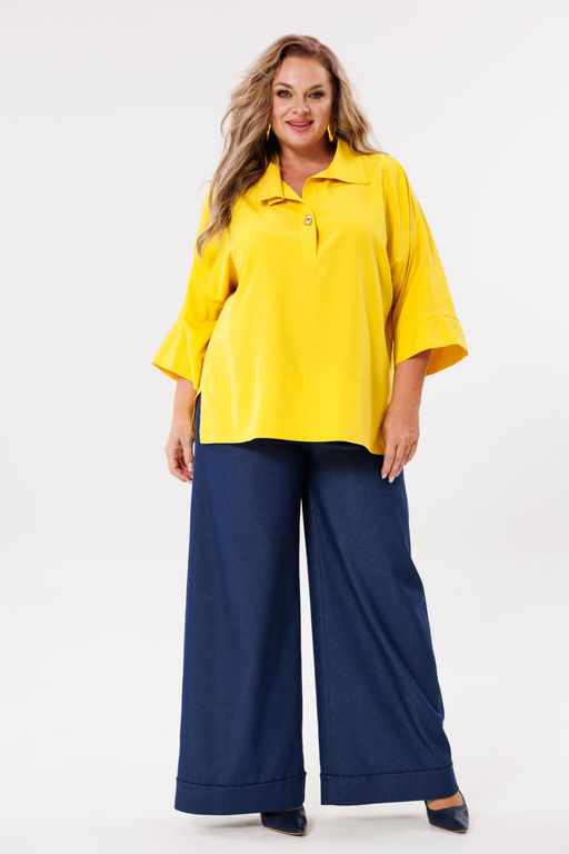 Блуза Michel Chic 786 желтый  фото 2