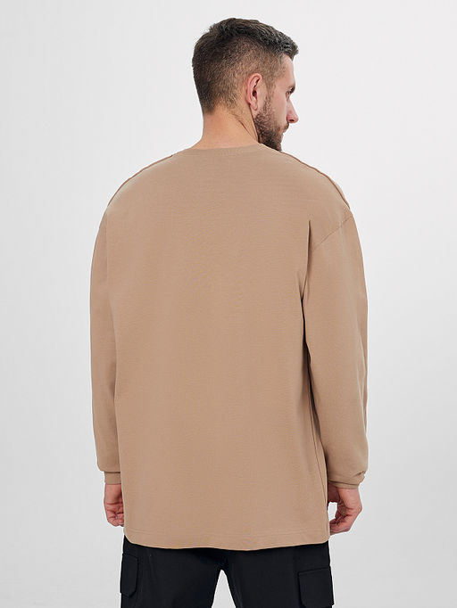 Лонгслив мужской бежевый - Mark formelle фото 2