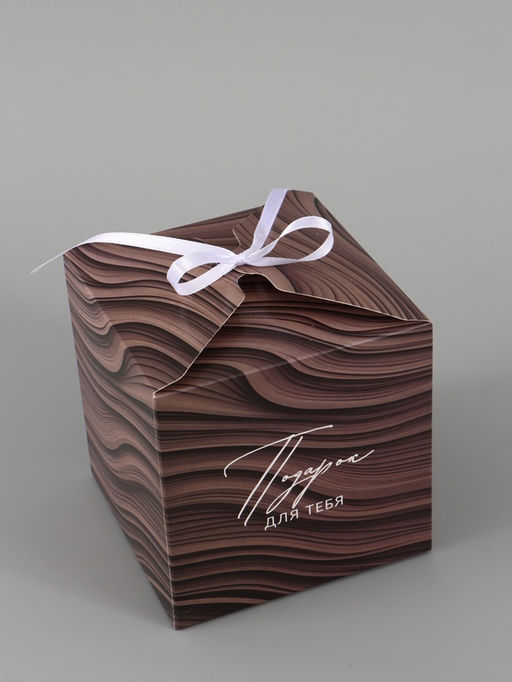 Цена за 10 шт. Коробка подарочная складная Gift, 12×12×12 см