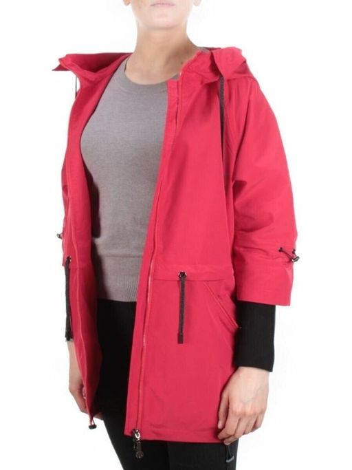 FY-227 CRIMSON Ветровка женская АЛИСА (65% хлопок, 35% полиэстер) - Fashion фото 7