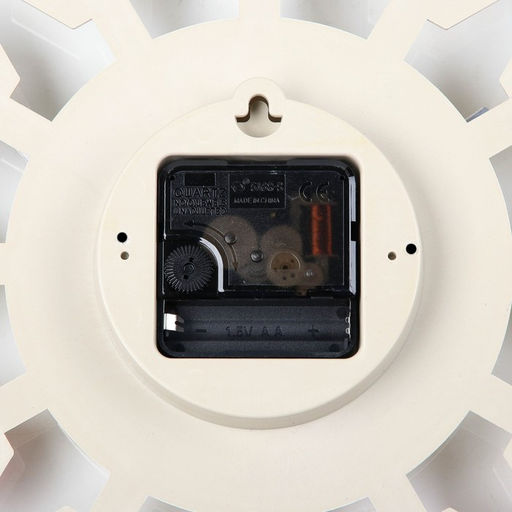 Часы настенные интерьерные, дискретный ход, d=37 см, от батарейки 1хАА