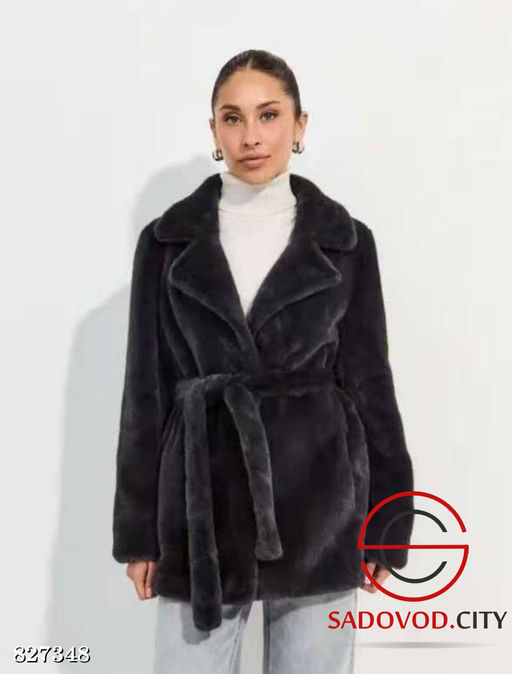 Шуба женская из искусственного меха