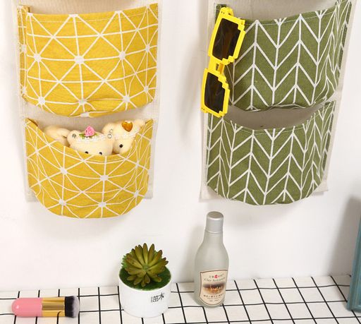 Карманы на стену полукруглые Орнамент (1288) Желтый - Мой органайзер фото 16