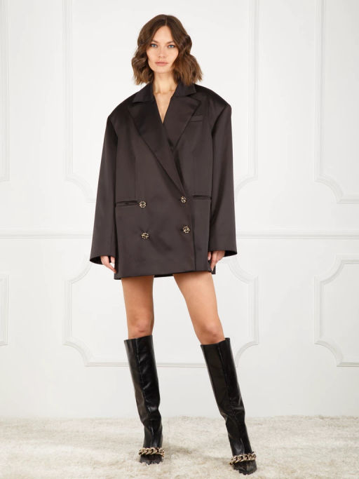 Пиджак женский ZZ-WG030201-99 black - Eleganzza фото 4
