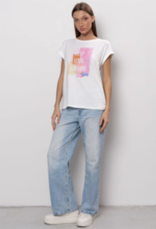 ФУТБОЛКА ЖЕНСКАЯ арт. 1900W-20207.2F-121.1250 - Almando melado фото 3