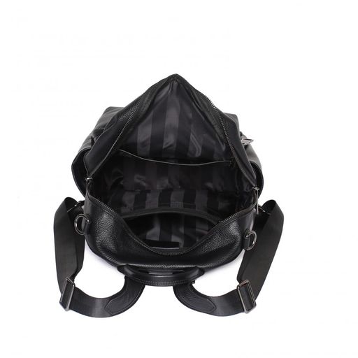 Женский рюкзак, кожа, MIRONPAN 83341 Черный  фото 2