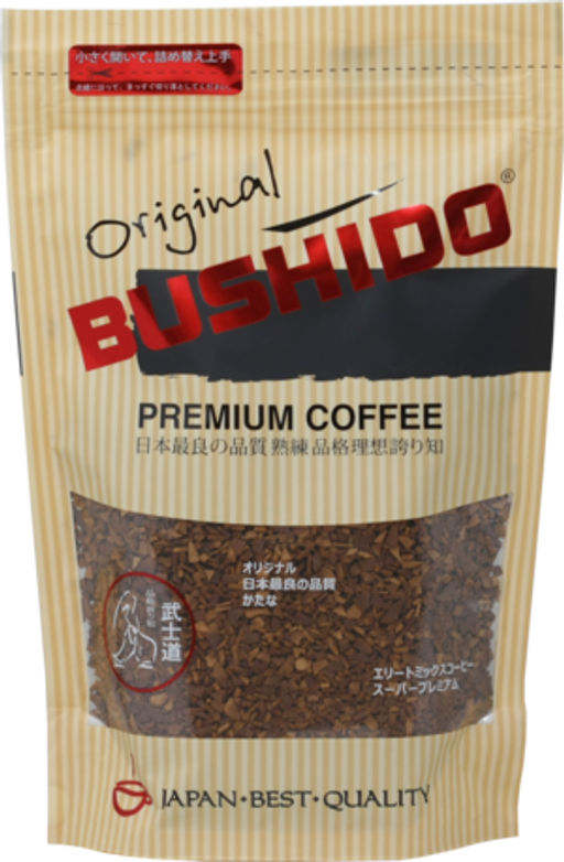 BUSHIDO. Original 75 гр. мягкая упаковка ШВЕЙЦАРИЯ