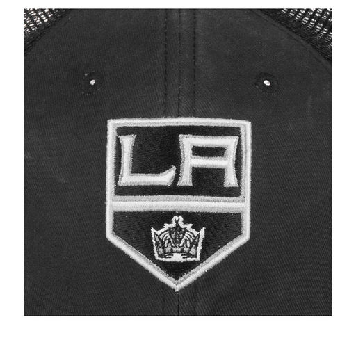 Бейсболка AMERICAN NEEDLE арт. 41152B-LAK Los Angeles Kings Raglan Bones (черный)  фото 3