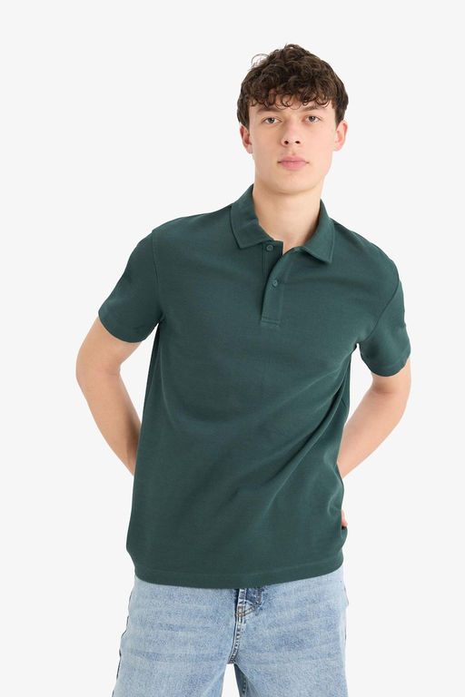 New Regular Fit Basic Ti__rt - Defacto фото 3