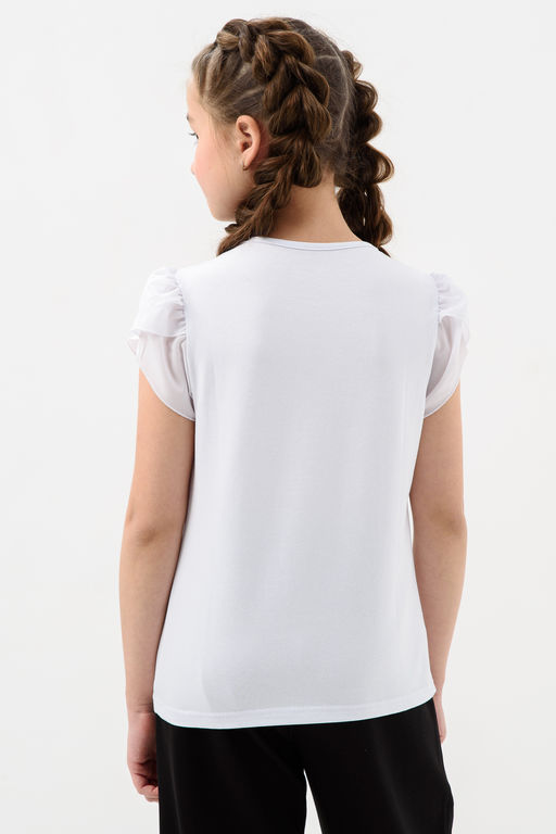 Мимоза блузка детская кор. рукав