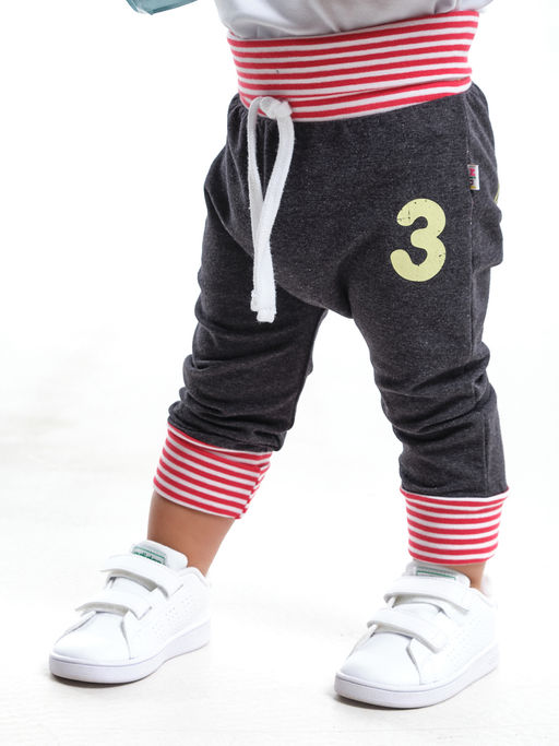 Бриджи на резинке для малышей UD 0983 синий - Mini maxi фото 11