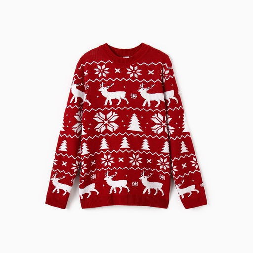 Свитер вязаный новогодний KAFTAN New Year, размер 48
