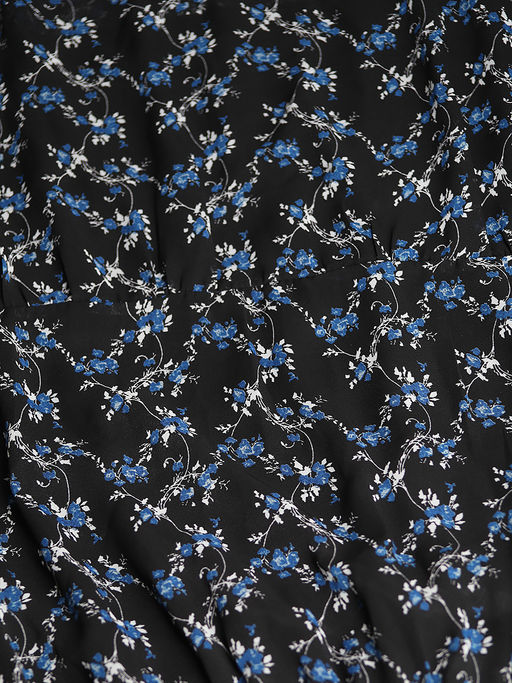 Многоярусная юбка больших размеров шифон - Almond фото 6