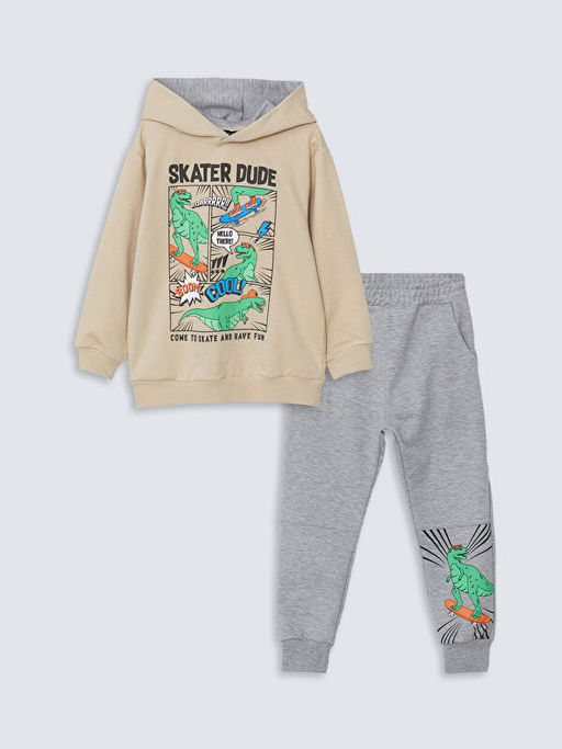 Kap??onlu Erkek ?ocuk E?ofman Tak?m