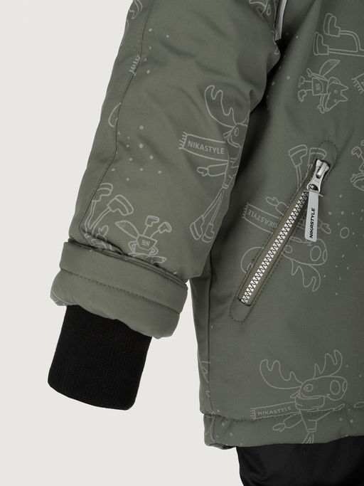 Костюм 7з0725 хаки/черный - Nikastyle фото 9