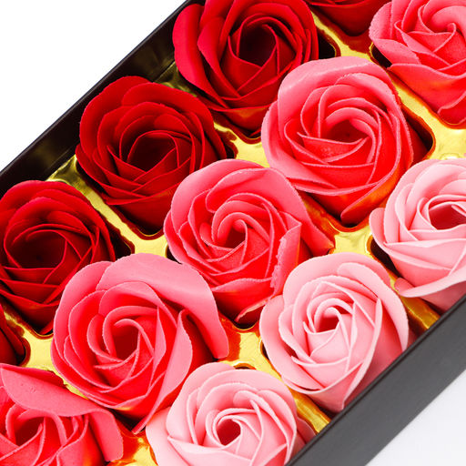 Мыльные розочки, цветные оттенки, набор 18 шт. - SB BEAUTY фото 8