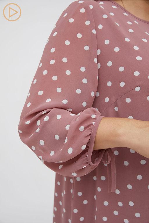 Платье Luxury Moda 1289 пудровый