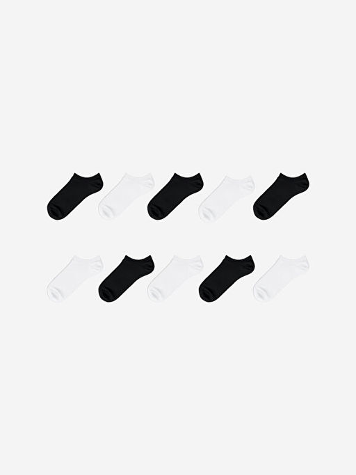 Kad?n D?z Patik ?orap 10lu