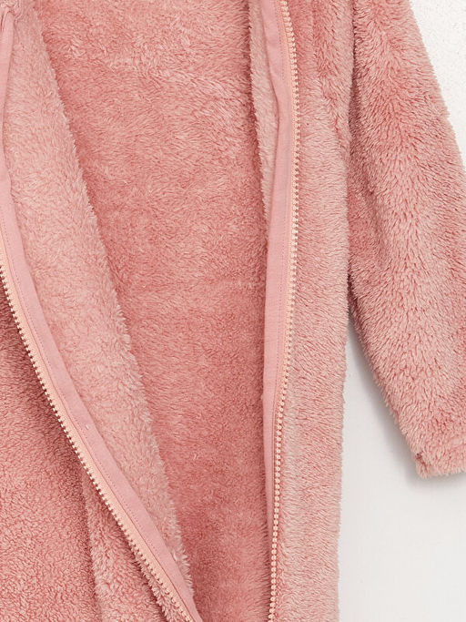 Kap??onlu Uzun Kollu K?z Bebek Pel?? Tulum - Waikiki фото 3