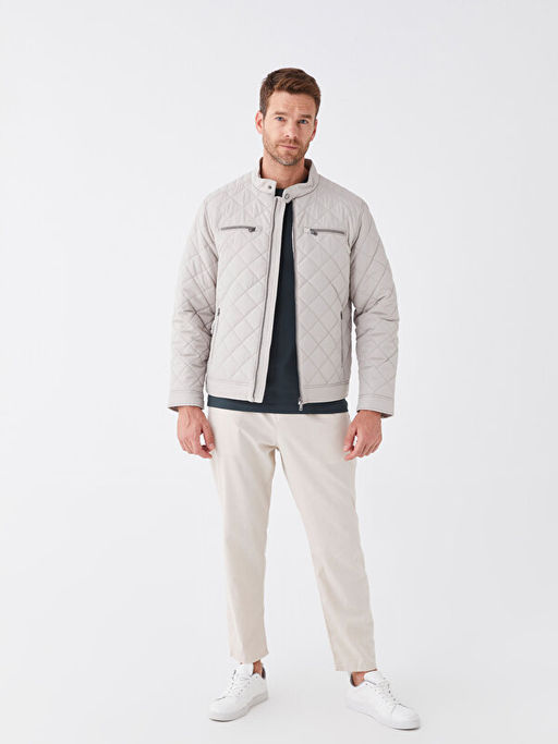 Standart Kal?p Dik Yaka Erkek ?i?me Mont - Waikiki фото 2