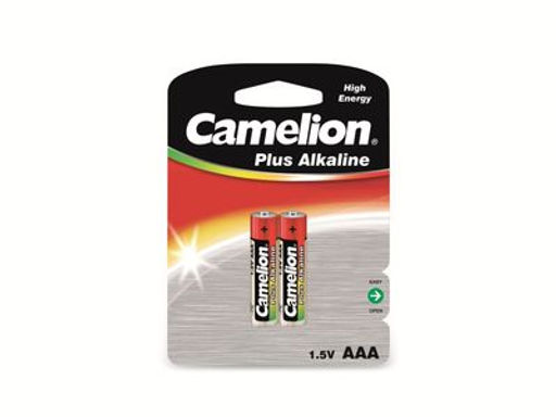 Элемент питания "Camelion" алкалиновый LR03 (AAA) (уп.блистер 2шт.)