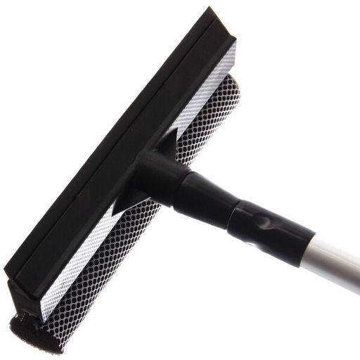 Окномойка для мытья стекол Селфи телескопическая алюминиевая ручка 93см губка 20см 926