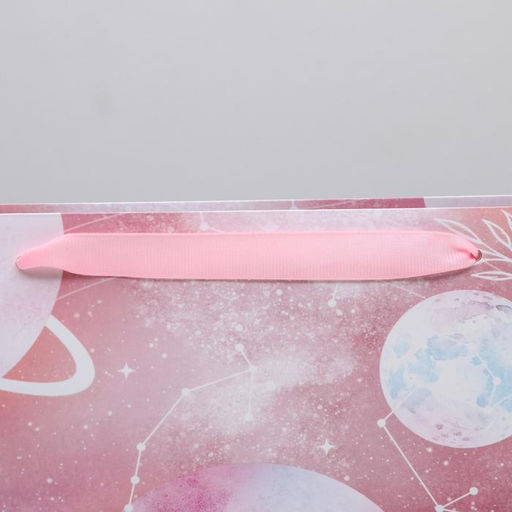 Пакет подарочный ламинированный, упаковка, «Бесконечного счастья», M 30 х 26 х 9 см