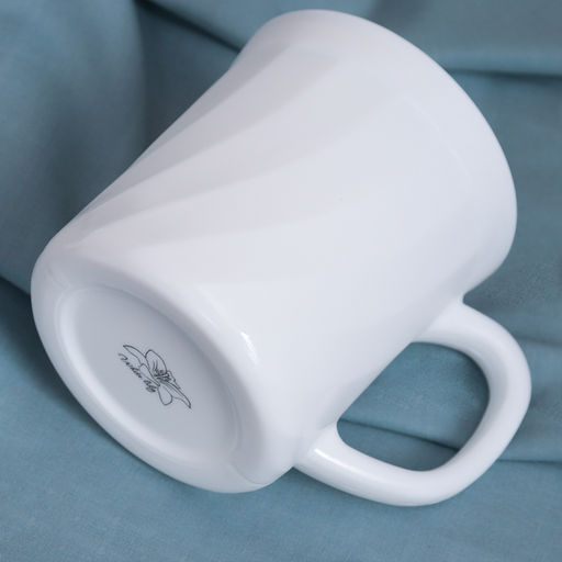 Набор кружек 6 штук 270 мл 9 см белая А / XCB250YF white /уп 4/ - Галеонтрейд фото 4