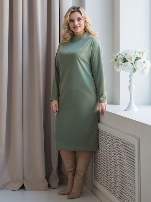 Платье 1310 фисташковый - Novita фото 2