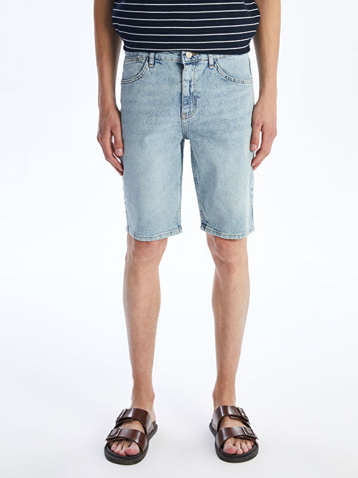 Slim Fit Erkek Jean ?ort